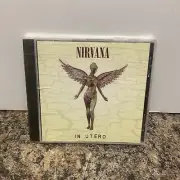 NIRVANA: IN UTERO CD 1993 DGC BMG PRESSING! NEW & SEALED Cracks In Case