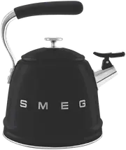 Smeg 50's Style Whistling Kettle Black