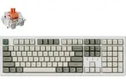 Keychron K10 Max QMK Hot-Swappable White Silent Wireless Mechanical Keyboard - Red Switch [KBKCK10MP6]