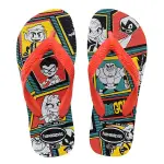 HAVAIANAS 哈瓦士 巴西人字拖 兒童款 TEEN TITANS 少年悍將DC 涼鞋 拖鞋 夾腳拖 海灘鞋【南風百貨】