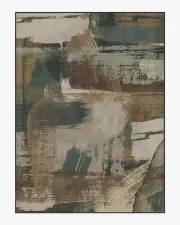 275' x 365' | Machine Washable Runner Rug | Kid & Pet Friendly | Indoor Rug | Architectural Digest Dresden Shadow Multicolour Tufted Rug | Ruggable