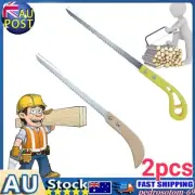 Outdoor Portable Hand Saw 2x, Garden Tree Limb Pruning Tool Kit for Camping & Ou