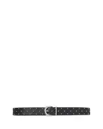 Maje Women's Quilted Leather Belt