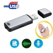 8GB Digital USB Dictaphone Voice Recorder Listening Device Memory Stick