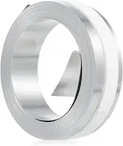 xinyee Aluminum 3D Manual Embossing Tape Non-Adhesive Metal Label Maker Refill Compatible with DYMO Label Makers M1011/M11-1 Roll 12mm*4.8m