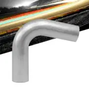 HPS 100 Degree Bend 4" (102mm) OD Aluminum 16 Gauge Elbow Tubing Pipe 5-1/2" CLR