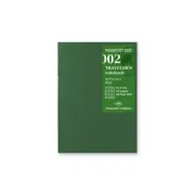 Traveler's Company Traveler's Notebook Refill 002 Grid Notebook (Passport Size)