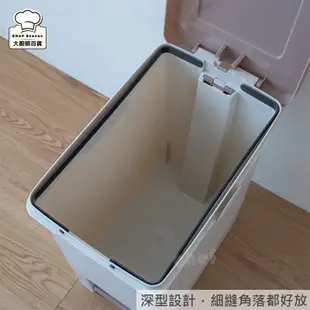 聯府長島腳踏式垃圾桶18L分類垃圾筒回收桶VO018-大廚師百貨 (7折)