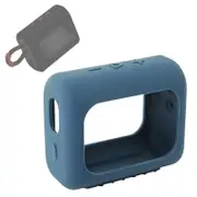 Portable Silicone Cover For Jbl Go3 Speaker With Carabiner