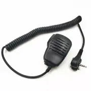 3.5mm Jack Clip-On Handheld Radio Microphone Speaker For Vertex Standard EVX261