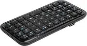 CCYLEZ Mini Bluetooth Keyboard, 49 Keys Keyboard Portable, USB Keyboard Bluetooth for iOS Tablet / / Smart Phone/Android/PC. Rechargeable Lithium Battery. Black