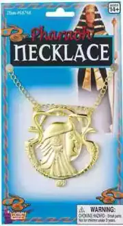 Egyptian Pharaoh King Tut Necklace dress up Costume Accessory Halloween