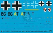Peddinghaus 1/72 Junkers Ju 87 B-1 Stuka Markings 6./StG 1 France 1940 WWII 1678