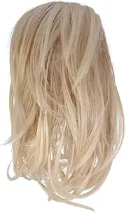 Lurrose Braid Wigs Womens Claw Ponytail Clip In Hair Extensions Short Curly Claw Ponytail Clip On Hair Wig For Women Lady Girl Cosplay Wigs