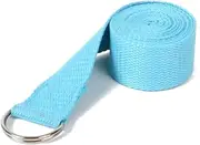 BESPORTBLE Yoga Strap Fitness Strap Stretchy Strap Tension Rope Fitness Exercise Strap Deepen Stretches Strap Elastic Belt Fitness Belt Sky-blue