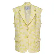 [MSGM] Floral Jacquard Vest