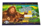 The Wizard of Oz BREYGENT Rare COWARDLY LION Hair Prop Card 2006 Series 1