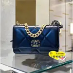 CHANEL 香奈兒 19BAG WOC 菱格紋 斜挎包 單肩包 羊皮鏈條包 黑色 AP0957專櫃全新正品