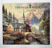 2022 Thomas Kinkade Studios with Scripture Wall Calendar