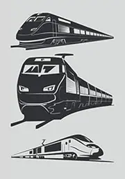 Locomotive Spotting Trainspotting Log Book: Train Journal with 122 Pages I 7"x10" Notebook I 122 Record Pages I Train Jotter I Table of Contents