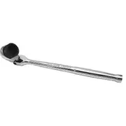 783105 10.5inch Long Flex Nano Socket Ratchet Wrench for Accessing Hard-to-Reach Hardware Silver