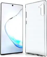 For SAMSUNG GALAXY NOTE 10 PLUS CLEAR CASE SHOCKPROOF ULTRA THIN GEL SILICONE +
