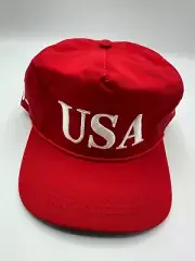 Official USA Logo Trump Cali Fame Red Snapback Hat Cap
