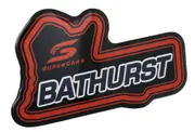 V8 Supercars Bathurst Circuit Logo Domed Automotive Decal Emblem Sticker (Small)