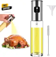 Oil Sprayer Mister for Cooking Olive Oil Spritzer for Air Fryer Vinegar Vegetabl
