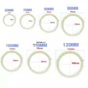 2 Pcs Daytime Running Headlight Lamp Car Angel Eyes Led Halo Ring Headlight Drl 12v 60mm 70mm 80mm 90mm 95mm 100mm 110mm 120mm 95MMblue6500K