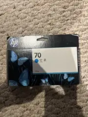 Genuine HP 70 Cyan Ink Cartridge 130ml Expired NIB - C9452A