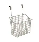 Grid Storage Basket, Over The Cabinet, Steel Wire Sink Organization for