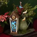 New Hallmark Keepsake The Beauty of Birds Clock -LIGHT, SOUND & MOTION- 2020