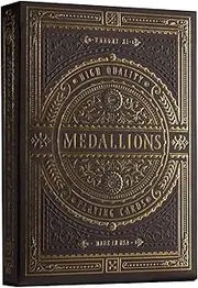 Theory11 Medallion Playing Cards - Luxury Victorian Era Design, Ages 13+