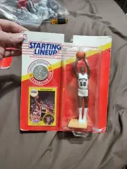 1991 Kenner Starting Lineup DAVID ROBINSON Special Edition Figure w/ Card & Coin
