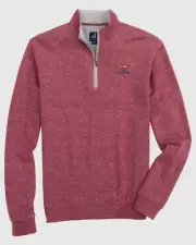 NWT JOHNNIE-O $128 SULLY 123rd U.S. OPEN 1/4 ZIP PULLOVER IN CURRANT SZ S