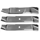 3x Mulching Blades for 46" MTD Cub Cadet Ride on Mowers 742-04015 759-04020