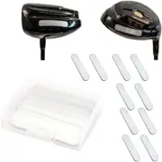 Golf Weighted Lead Tape Strips 10pcs Add Weight to Club Racket Paddle