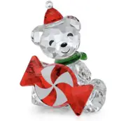 New In Box Swarovski Cheerful Kris Bear Christmas 2021 Limited Edition #5597045