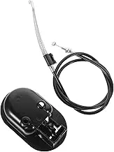 FIXOSHEE Aluminum Recliner Handle Replacement with Cable Sofa Pull Lever for Couches Compatible with Major Brands Easy Installation Strong Reinforced