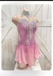 Brand New Never Worn custom figure skating competition dress custom