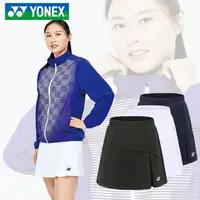 在飛比找樂天市場購物網優惠-新款YONEX尤尼克斯羽毛球服女裙褲速干夏季網球yy運動短裙