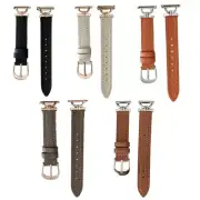 18mm Watch Accessory Soft Leather Watch Strap Comfortable for Smartwatches