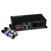 LED RGBW DMX 512 Controller Decoder Dimmer 4 Channel 8A For RGB LED Light A