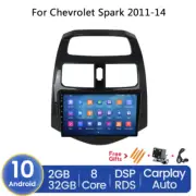 9" Android Car Stereo Radio GPS Navi CarPlay DSP For Chevrolet Spark 2011-2014