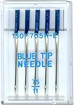 Blue Tip, Size 75/11,Sewing Machine Needles,Janome,Brother,Singer