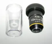 Fisher AMG Plan 10X phase contrast Infinity Microscope Objective New