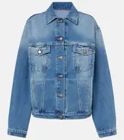 [Prada] Prada Oversized denim jacket AU 8 blue