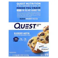 在飛比找iHerb優惠-[iHerb] Quest Nutrition 蛋白棒，藍莓