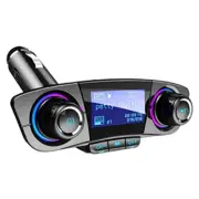 Bluetooth Car FM Transmitter MP3 Player Radio Wireless Adapter W/2 USB Charger